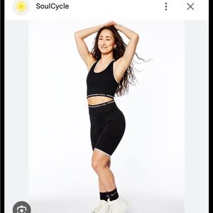 Soul Cycle Black Activewear Set